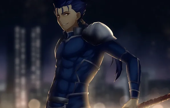 Парень, копьё, лансер, Fate / Grand Order, Судьба великая кампания