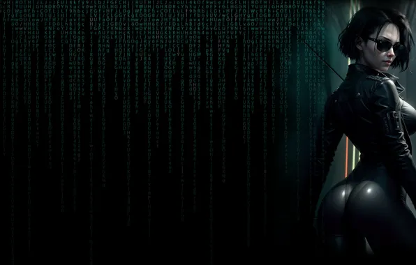 Картинка widescreen, girls, people, movies, neural network