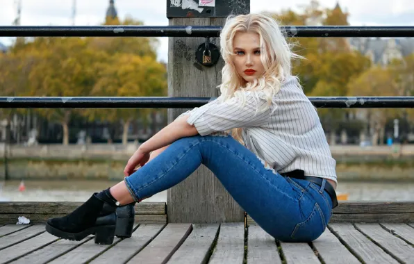 Картинка лицо, стиль, модель, волосы, красотка