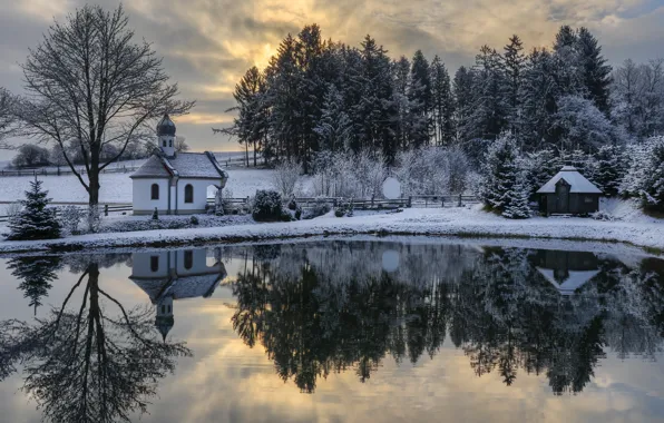 Bavaria, Schönebach, Landkreis Günzburg