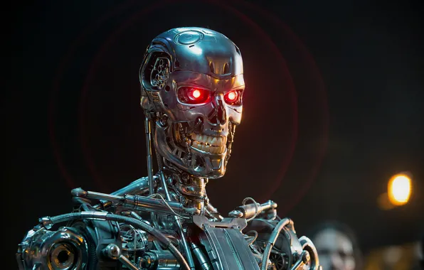 Картинка робот, T-800, Terminator: Genisys, Терминатор: Генезис