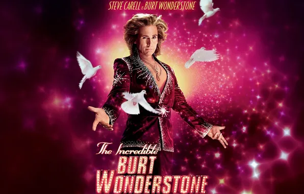 Steve Carell, Стив Карелл, Комедия, Невероятный Бёрт Уандерстоун, The Incredible Burt Wonderston