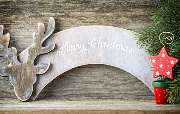 Украшения, Новый Год, Рождество, star, Christmas, wood, decoration, Merry