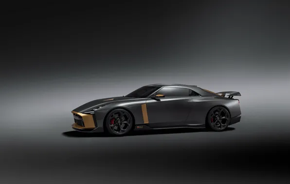 Concept, Nissan, вид сбоку, 2018, ItalDesign, GT-R50