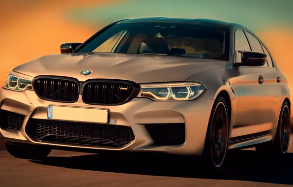 Car, машина, фары, скорость, BMW, BMW M5, M5