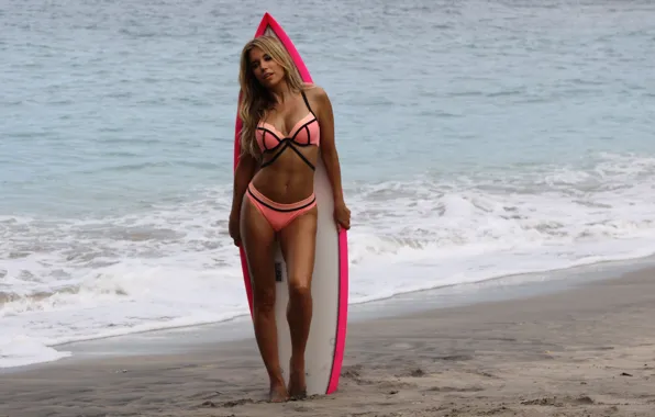 Sexy, surf, bikini, Sylvie Meis