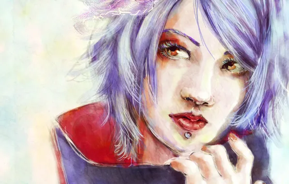 Naruto, art, akatsuki, konan, xxanaa