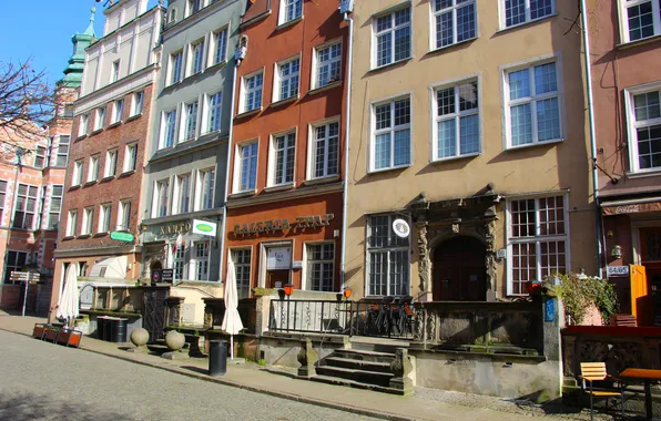 Street, poland, historic, gdańsk