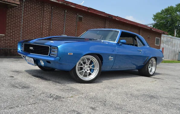 Картинка Chevrolet, 1969, Camaro, Wheels, GA3, Forgeline, ZR9