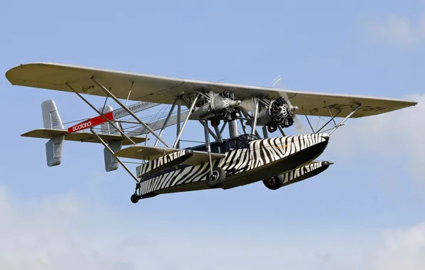 Небо, полёт, двухмоторный, самолёт-амфибия, Sikorsky S-38B