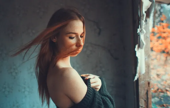 Картинка девушка, настроение, портрет
