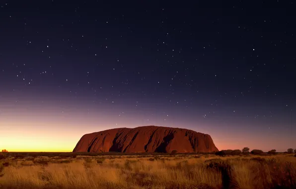 Картинка Австралия, Australia, северная, sandstone, Улуру, Айерс-Рок, Uluru, песчаник