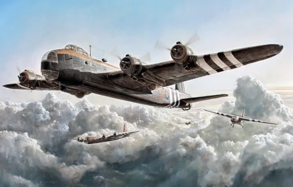 Великобритания, бомбардировщик, Short Stirling, Stirling, Raf, Gianluca Capaldo, Stirling Mk.IV