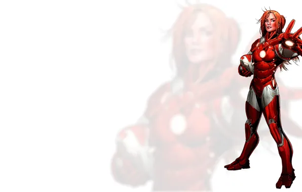 Картинка girl, Iron Man, Comics, redheads