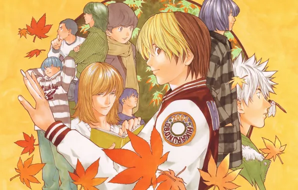 Обои аниме, парни, игроки, Hikaru no Go на телефон и рабочий стол, разделсёнэн, разрешение 1920x1310 - скачать