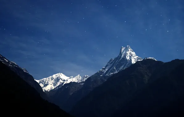 Горы, Гималаи, Мачапучаре, 6998 м, machhapuchhre