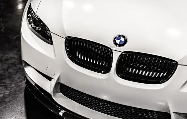 Картинка BMW, White, E92, Eye