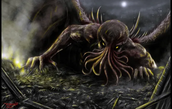 Cthulhu, Lovecraft, Necronomicon