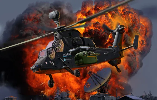 Франция, Германия, Danijel Frka, Eurocopter Tiger, ударный вертолет