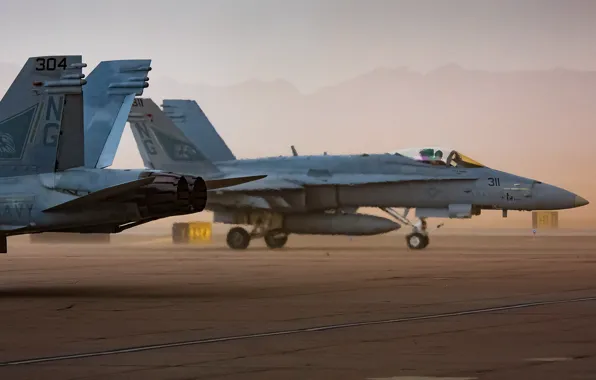 Картинка оружие, самолёты, FA18 Hornets