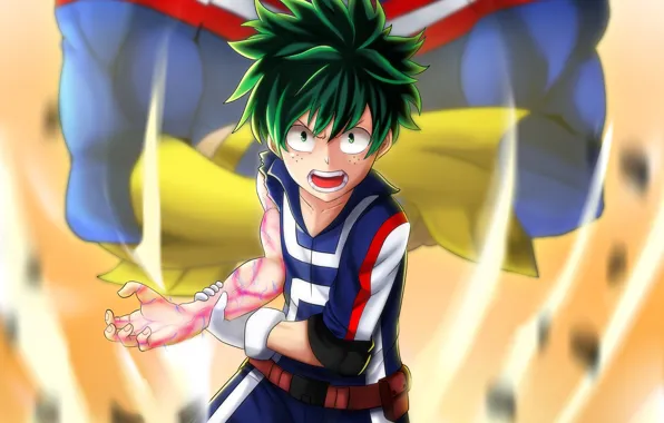 My Hero Academia, Boku No Hero Academia, Мидория Изуку, Моя Геройская Академия