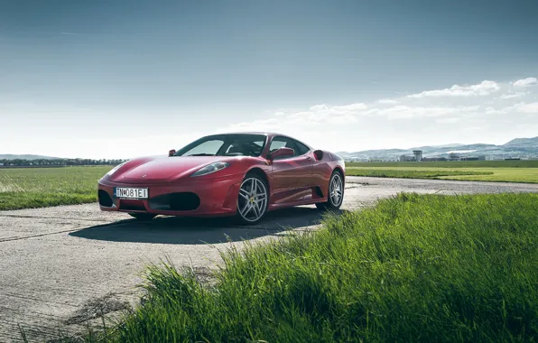 Картинка red, ferrari, f430