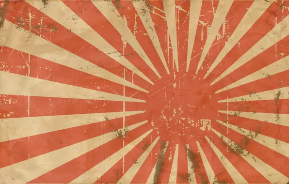 Картинка Япония, флаг, пятна