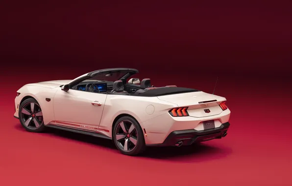 Ford, Форд, Мустанг, Convertible, Mustang GT, 2025, лимитированная серия, 60th Anniversary Package