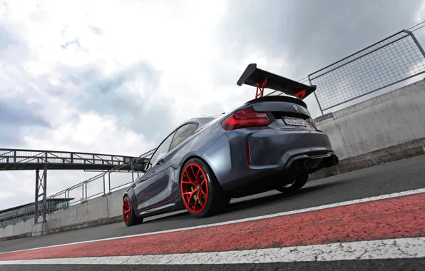 BMW, Coupe, Grey, Rear, Lightweight Perfomance, BMW M2, M2 CSR