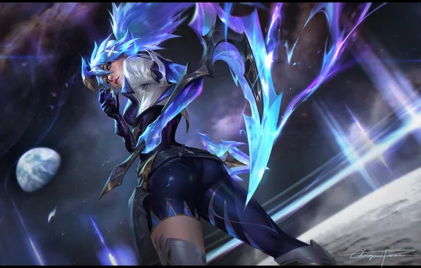 Картинка art, Akali, League of Legends