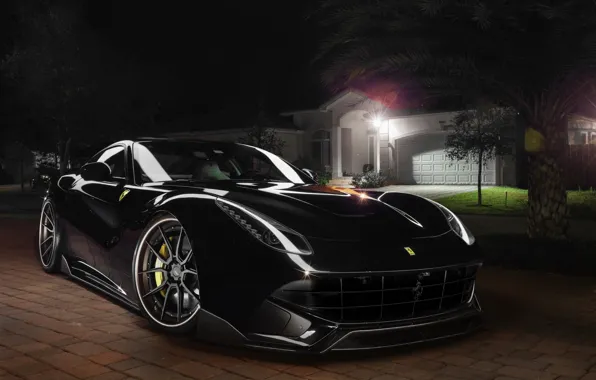 Картинка Ferrari, Front, Berlinetta, F12, Wheels, Exhaust, Capristo, Boutique