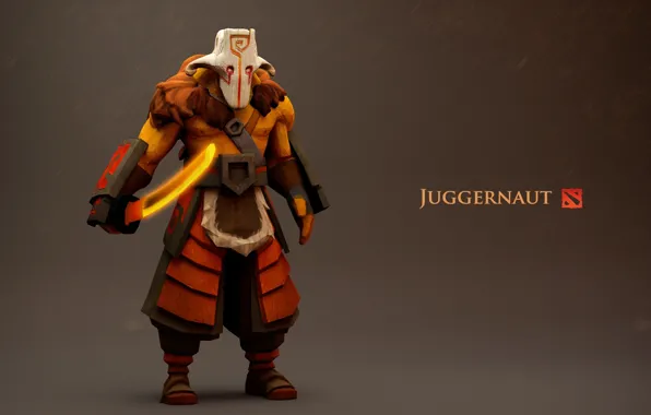 Кинжал, hero, Juggernaut, dota 2, samuray