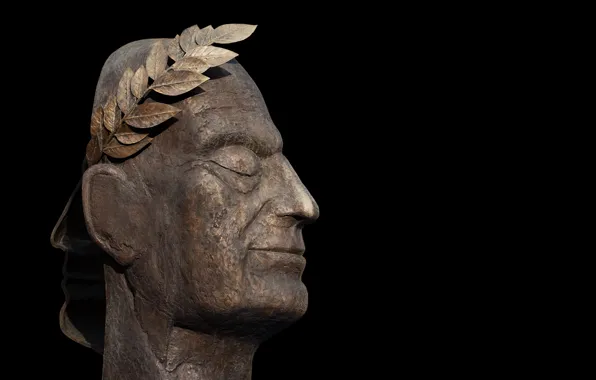 Скульптура, венок, римская империя