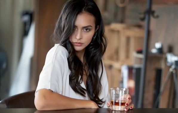 Картинка девушка, лицо, портрет, Martin Fuhrmann