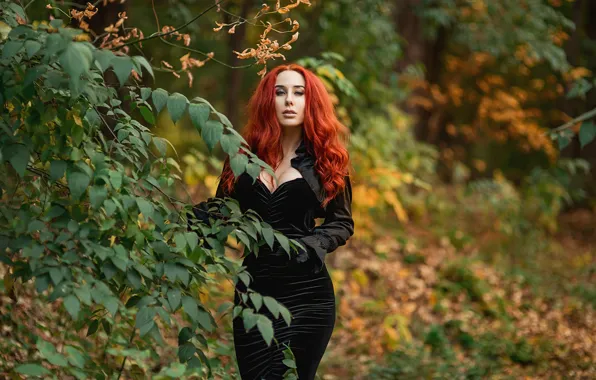 Картинка model, redhead, pose, Георгий Дьяков