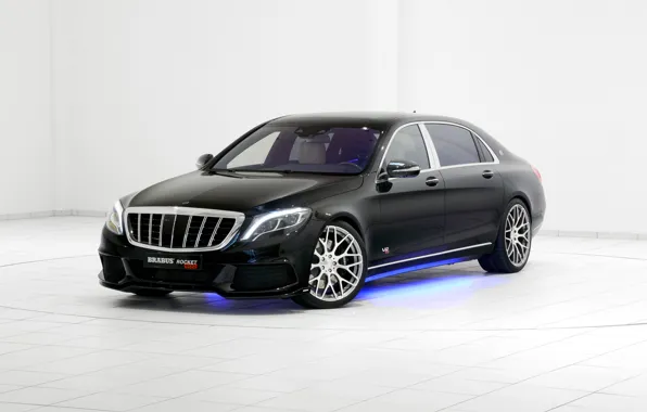 Mercedes-Benz, Brabus, Maybach, мерседес, брабус, S-Class, X222, 2015