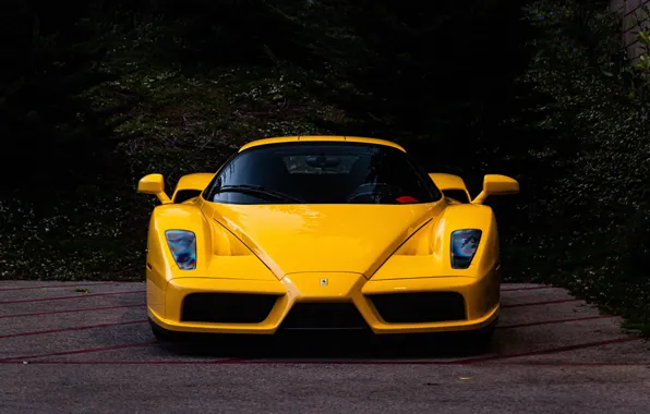 Картинка Ferrari, Enzo, Yellow