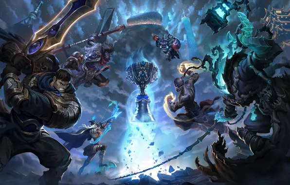 Существа, кубок, League of Legends