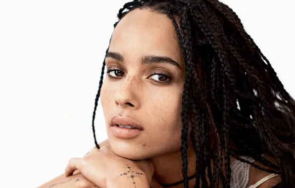 Портрет, актриса, Zoe Kravitz