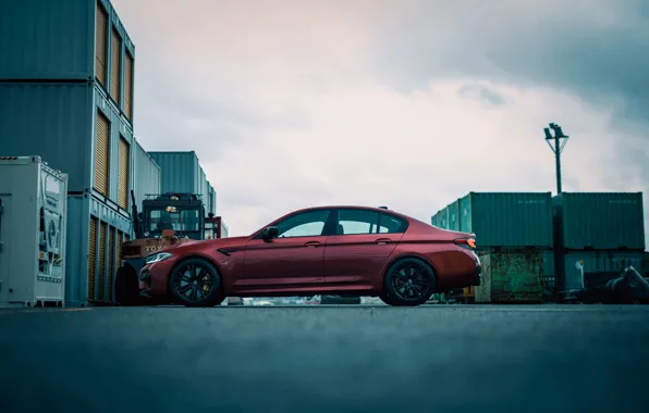 BMW, side view, M5, F90, BMW M5 Competition