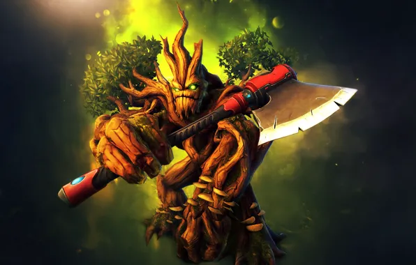 Дерево, топор, Grover, Paladins