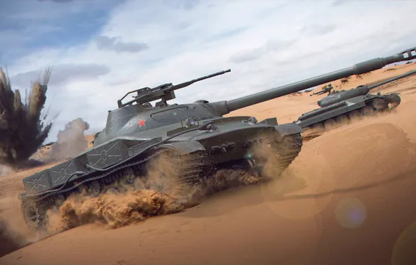 Танк, art, world of tanks, wot, tank, wotart, anderarts, объект 907