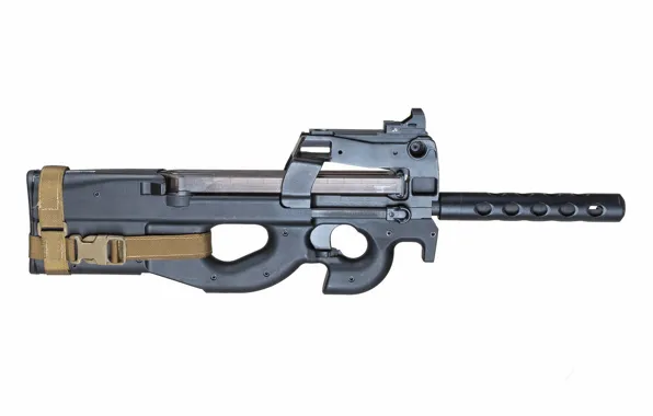 Оружие, фон, пистолет-пулемёт, бельгийский, FN PS90