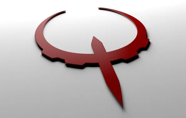 Игра, логотип, logo, квейк, quake