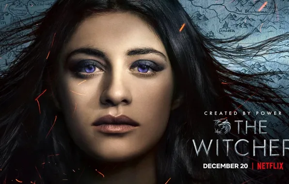 The witcher, сериал, ведьмак, чародейка, netflix, йеннифер, yennefer, йеннифэр