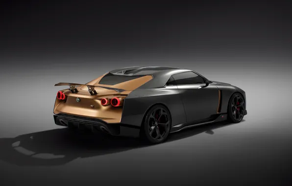 Concept, Nissan, вид сзади, 2018, ItalDesign, GT-R50