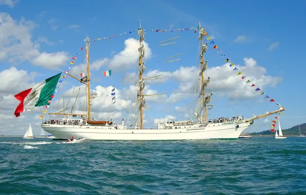Парусник, ВМС Мексики, учебный, ARM Cuauhtémoc