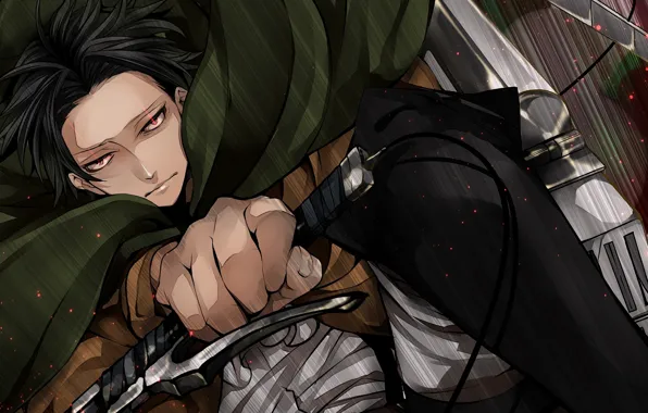 Атака Титанов, Shingeki No Kyojin, Леви, капрал
