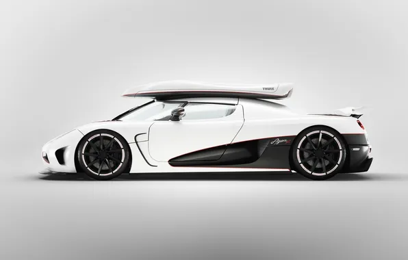 Картинка белый, спорткар, автомобиль, koenigsegg, agera r