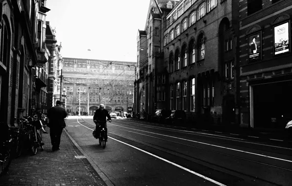 City, Amsterdam, street, Lijnbaansgracht, Leidseplein